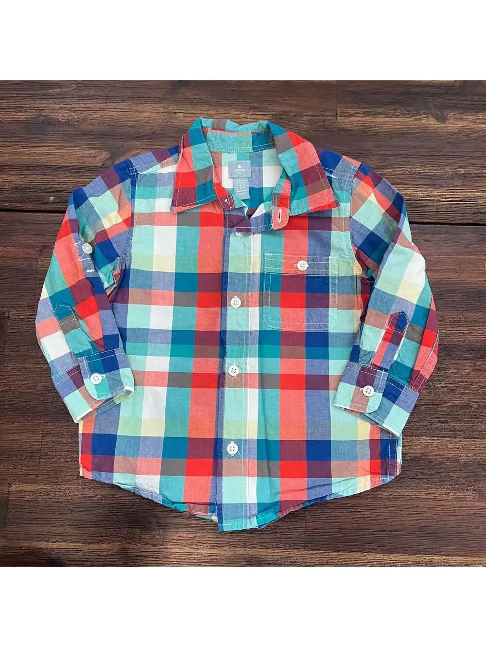 Boy’s 2T Gap Plaid Button Up Shirt